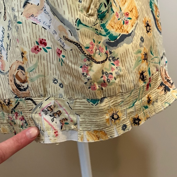 Vintage EVR Garden Theme 100% Silk Bomber Jacket Small - Picture 4 of 5